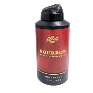 Bath & Body Works Bourbon Men's Body Spray Mist Cologne 3.7 oz Dark Amber & Oak